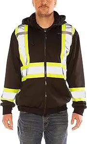 [TINGLEY] Job Sight High Visibility X-Back Zip-Up Hoodie