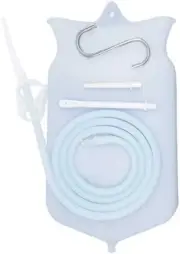 Kit de Enema de Silicona No Tóxica, Libre de BPA y Ftalatos, 2 Cuartos