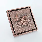 Shower Floor Drain Anti Odor Drainage Rose d Toilet Bathroom with Fish Pattern Factory Direct Sale for Bathroom