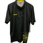 AND1 Wrap Around Polo Black Size Medium Men’s