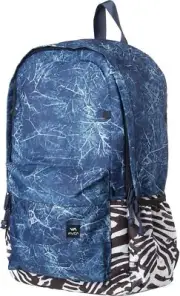New Rvca Crew Unisex School Backside Pr Backpack Navy RBCK-28