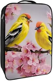 [YTYVAGT] Shoe Bags for Travel,Travel Shoe Bags for Packing,Shoe Travel Bag,Blossoms Spring Tree Flower Bird Branch