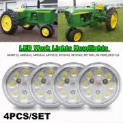 4X LED hood lights kit Sealed beam Hi-Lo Beam PAR36 For John Deere Tractor 3255