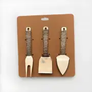 Cheeseboard Utensil Set with Rhinestone Handle