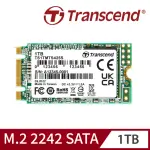 【TRANSCEND 創見】MTS425S 1TB M.2 2242 SATA Ⅲ SSD固態硬碟(TS1TMTS425S)