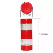 Mini Salt & Pepper Shaker Combo Camping Backpacker Travel Moisture & Spillproof