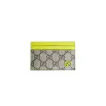 [GUCCI] Two-Tone GG Card Case Beige