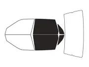 Avery Dennison NR Nano Ceramic IR Window Tint Kit Compatible with Ford Tempo