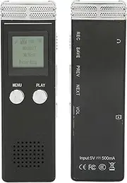 Digital Voice Recorder Portable USB Charging Voice Activated Small Recorder for Meeting Interview Events (8GB)