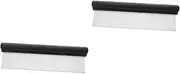 GLEAVI 2pcs Automotive Windshield Squeegee Car Window Mirror Cleaner Lightweight Efficient Cleaning