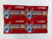 TDK D90 Superior Normal Bias Cassette Recording Tapes
