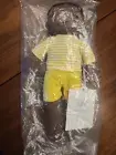 Cloud Island Plush 13” Doll Black Brown Boy Yellow Shirt Target New w Tags