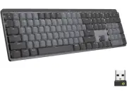 Logitech MX Mechanical Wireless Illuminated Performance Keyboard, Linear