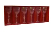 Cristal d' Arques Annecy 7.5" Wine Glass Glassware Genuine Crystal Stemware (6)