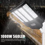 9900000LM Solar Street Light Outdoor Waterproof Motion Sensor Security Wall Lamp