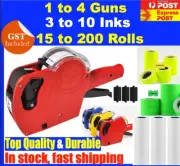 New Mx 5500 Price Pricing Gun Tag Tagging Guns Labeller Label Rolls Ink Rollers