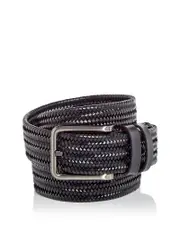 Magnanni Astoria Woven Stretch Leather Belt