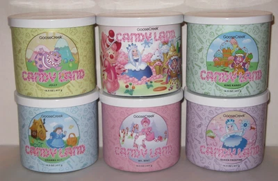 Goose Creek Candles CANDY LAND Jolly Mint Queen Frostine King Kandy Gramma Nut