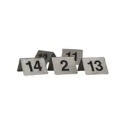 Trenton A-Frame Stainless Steel Table Numbers - 1-10