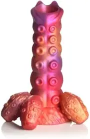 Fantasy Alien Tentacle Toy with Textured Shaft, Sunset Colours Sex Toys Vibrator Dildo Vibrater Sex Toysfemale Adult Toy Rabbit Thrusting Dildo Vibrators For Woman Rabbit Toy Thrusting Vibrator Rabbit Vibrators