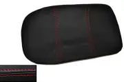 RED STITCHING LEATHER ARMREST SKIN COVER FITS VAUXHALL OPEL CARLTON CUSTOM NEW