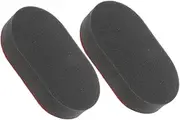 DRESSOOS Car Wax Applicator Pad Durable Tire Cleaning Sponge for Precision Waxing and Deep Cleaning for Home and Professional Car Detailing