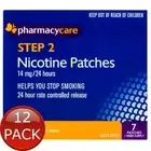 12 x Phcy Care Nicotine Patch 14Mg 7Pk