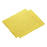 Glitter EVA Foam Sheets Gold Tone 10.8x8.4 Inch 1.5mm for Arts Crafts Pack of 2