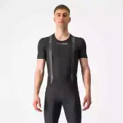 CASTELLI PROSECCO TECH SHORT SLEEVE BASELAYER, MEN’S XXL, BLACK, 4520530