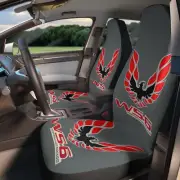 Dark Grey WS 6 Firebird Trans Am Classic Gift,Camaro,hot rod SEAT Covers