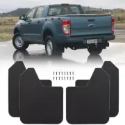 Carbon Fiber Style Car Mud Flaps Guards Splash Flares 4 Piece For Ford Ranger