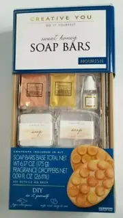 Do It Yourself Sweet Honey Soap Bars Kit - Create Your Own Soap Bath Bars