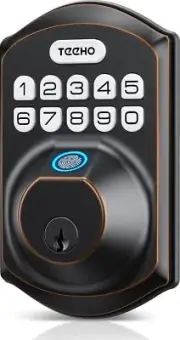 Fingerprint Door Lock Keyless Entry Deadbolt Electronic Door Lock Keypad