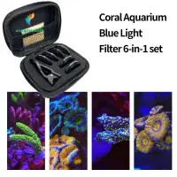 在飛比找蝦皮商城精選優惠-Aquarium 鏡頭魚缸手機相機鏡頭濾鏡 6 合 1 微距