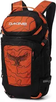 Dakine Team Heli Pro Backpack 20L Kai Jones - Jones Pureed Pumpkin, One Size