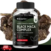 Black Maca + Ginseng Complex – Antioxidant, Energy and Immunity Enhancer