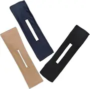 WRITWAA 3pcs Flexible Hair Bun Maker Tools Lazy Curler Styling Accessories for Women Versatile Donut Hair Bun Kit Outfits
