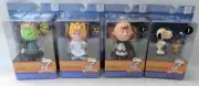 4 NIB Peanuts Halloween Figures ~ Charlie Brown Sally Linus Van Pelt Snoopy
