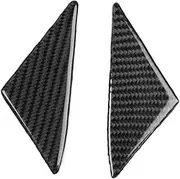 ATATNK Compatible for Hyundai Genesis Coupe 2013-2016 Carbon Fiber Inner Door A-Pillar Panel Decorative Cover Car Accessories Decoration Sticker(Forged Carbon)