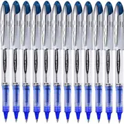 Uni-Ball UB-200 Vision Elite Rollerball Pen Fine 0.8mm Blue Box 12 Bulk