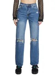 [Edikted] Lori High-Rise Wide Leg Jeans
