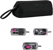 [Hosoncovy] Travel Case Carrying Case Storage Bag Protective Case for Dyson Supersonic Hair Dryer for Dyson Airwrap Styler for Dyson Hair Straightener (Black)