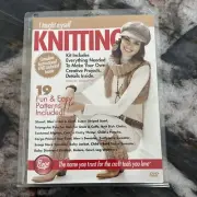 New Boye I taught Myself Knitting Kit Patterns DVD Q2