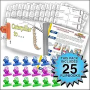 Fliptomania Butterfly Flipbook Activity Pack - 25 Sets DIY Flip Books