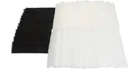 LTWHOME Value Pack of Foam Filters, Carbon Filters and Polyester Filters Set Fit for Fluval U3 Filter(Pack of 36)