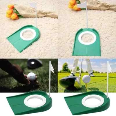 Golf Putting Trainer Golf Putting Cup for Practice Indoor Outdoor Putter Hole