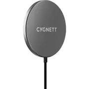 CYGNETT WCC2B Magcharge Wireless Charging Cable 2M Black Magsage and Qi Compatible