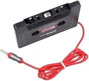 LinaLife Aux Car MP3 Audio Cassette Adapter 3.5 MM Jack Headphones Connector Car Universal Audio Cable Tape Adapter for Car, Phone, MP3 ect.
