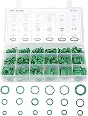 YALIYA 530Pcs Car R134A Car O-Ring Repair Automotive Air Conditioning Repair Rubber Sealant Box Set