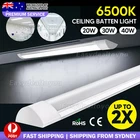 1/2X LED Slim Ceiling Batten Light Daylight 60 90 120CM Coolwhite 6500K 2-4FT